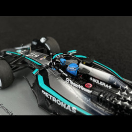 George Russell Mercedes W16 n° 63 Sieger Kanada GP 2025 mit Pit Board 1/43 Spark S9616