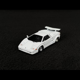 Lamborghini Countach 25th Anniversary 1989 White 1/64 Mini GT MGT01134-L