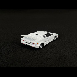 Lamborghini Countach 25th Anniversary 1989 White 1/64 Mini GT MGT01134-L