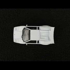 Lamborghini Countach 25th Anniversary 1989 White 1/64 Mini GT MGT01134-L