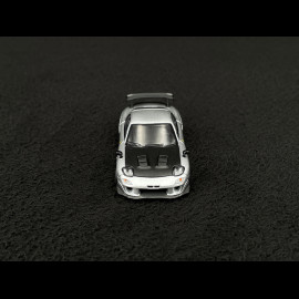 Mazda RX7 FD3S RE-Amemiya 2004 Silver Grey Metallic 1/64 Mini GT MGT01106-L