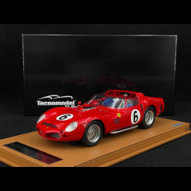 Ferrari 330 TRI/LM Spider n° 6 Winner 24h Le Mans 1962 1/18 Tecnomodel TM18-232B