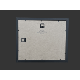 BMW Frame 3.0 CSL "Calder" n°93 1975 Black Wooden Frame with Sketch 25 x 30 cm - Uli Ehret