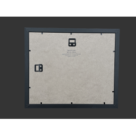 Jaguar Rahmen XK 120 Roadster 1948 Schwarzer Holzrahmen mit Skizze 25 x 30 cm - Uli Ehret