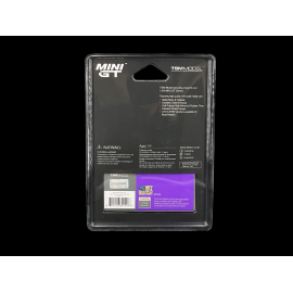 Toyota GR Supra Kuhl D1GP Evangelion Racing 2021 Purple / Green 1/64 Mini GT MGT00951-BL