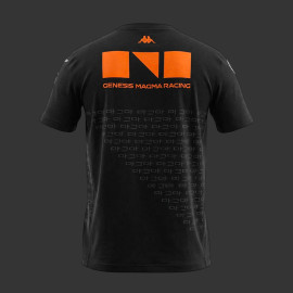 Genesis T-shirt Magma Racing Hypercar Kappa Black / Orange 311T84W-005 - unisex