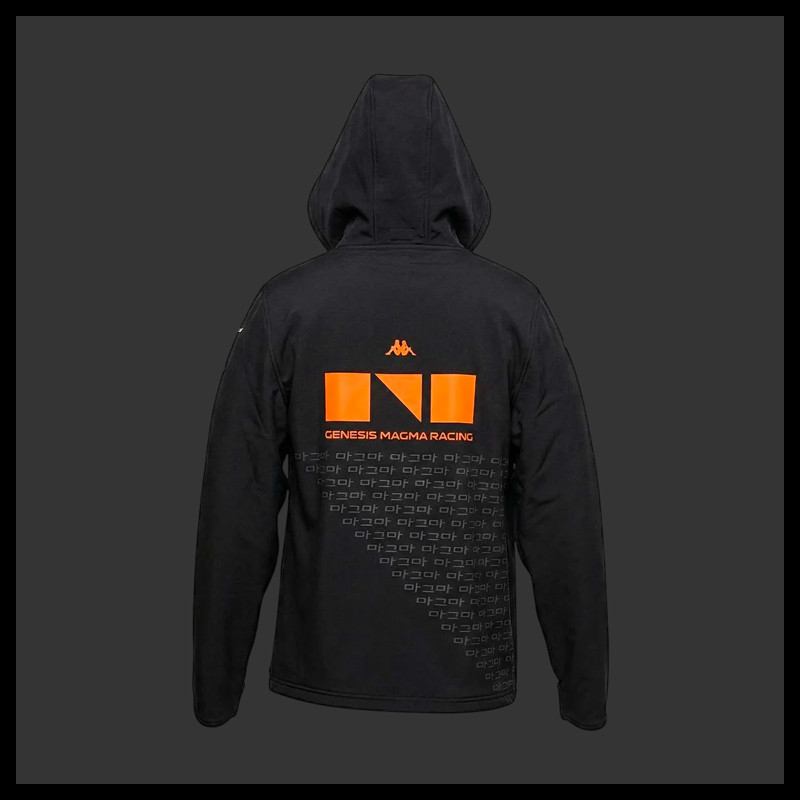 Genesis Jacket Magma Racing Hypercar Coupe-Vent Kappa Black / Orange 311T7FW-005 - unisex