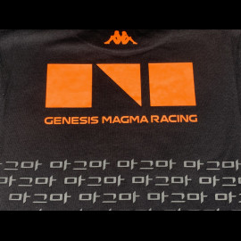Genesis T-Shirt Magma Racing Hypercar Kappa Schwarz / Orange 311U84W-005 - unisex