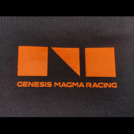 Genesis T-shirt Magma Racing Hypercar Kappa Black / Orange 311U84W-005 - unisex