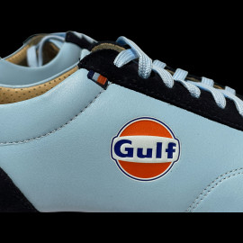Gulf Lederschuh Hellblau / Marineblau GU252FWM04-125