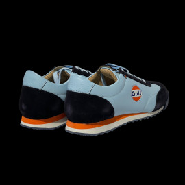 Gulf Leather Shoe Light Blue / Navy Blue GU252FWM04-125