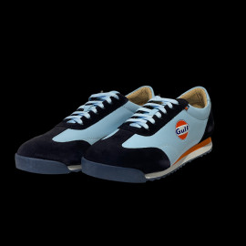 Gulf Lederschuh Hellblau / Marineblau GU252FWM04-125