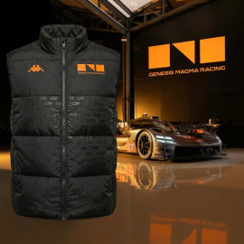Genesis Jacket Magma Racing Hypercar Sleeveless Jacket Kappa Black / Orange 311T2NW-005 - unisex