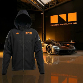 Genesis Jacket Magma Racing Hypercar Coupe-Vent Kappa Black / Orange 311T7FW-005 - unisex