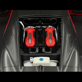 Bagatti Chiron Sport 2019 Red / Carbon 1/18 AutoArt 70996