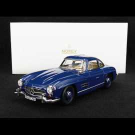 Mercedes-Benz 300 SL Gullwing 1954 Blue 1/18 Norev 183852