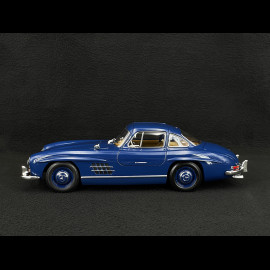 Mercedes-Benz 300 SL Gullwing 1954 Blau 1/18 Norev 183852