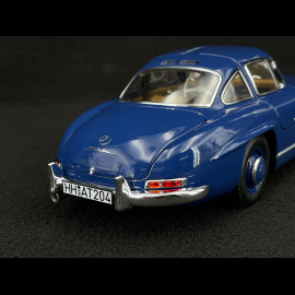 Mercedes-Benz 300 SL Gullwing 1954 Blue 1/18 Norev 183852