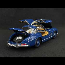 Mercedes-Benz 300 SL Gullwing 1954 Blue 1/18 Norev 183852