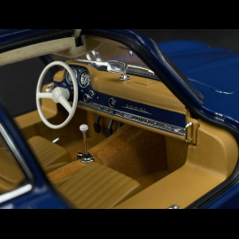 Mercedes-Benz 300 SL Gullwing 1954 Blue 1/18 Norev 183852