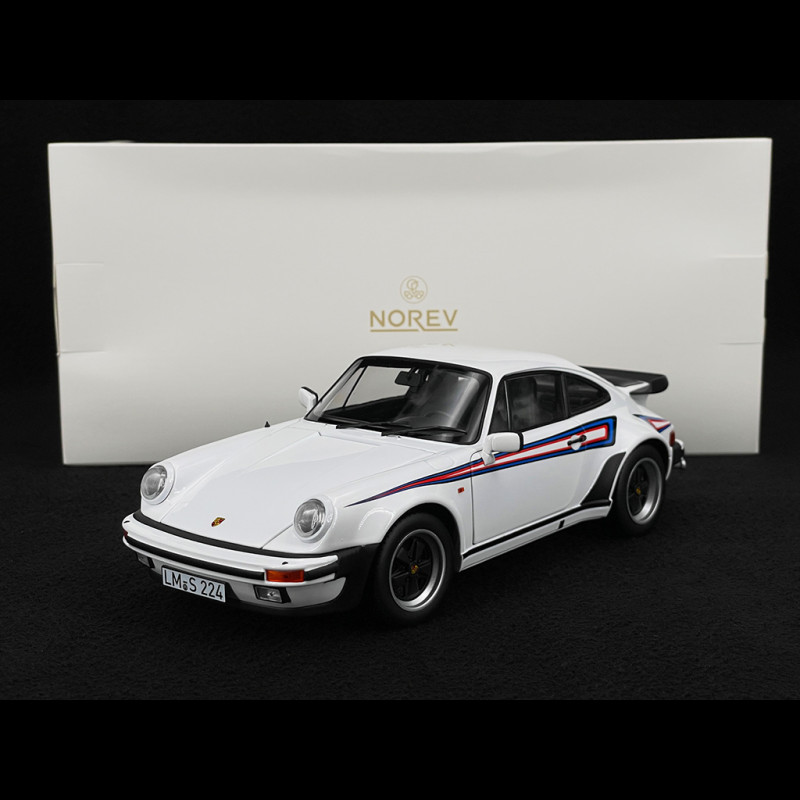 Porsche 911 Turbo Type 930 3.3 1980 White 1/18 Norev 187668