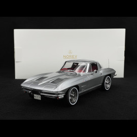 Chevrolet Corvette Stingray 1963 Sebring Silver 1/18 Norev 189052