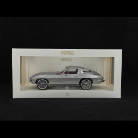 Chevrolet Corvette Stingray 1963 Sebring Silver 1/18 Norev 189052