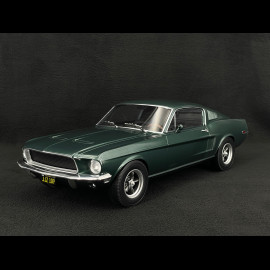 Ford Mustang Fastback GT 1968 Bullit Steve McQueen Grün satiniert 1/12 Norev 122702