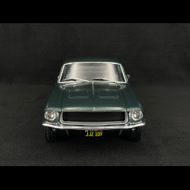 Ford Mustang Fastback GT 1968 Bullit Steve McQueen Grün satiniert 1/12 Norev 122702