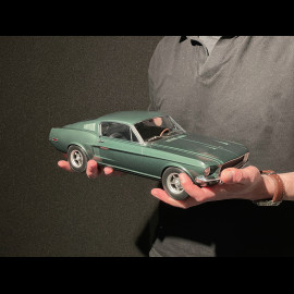 Ford Mustang Fastback GT 1968 Bullit Steve McQueen Grün satiniert 1/12 Norev 122702