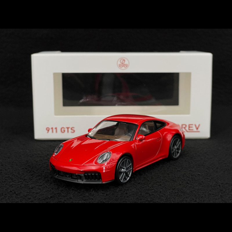 Porsche 911 Carrera GTS Typ 992.2 2024 Karminrot 1/43 Norev Jet Car 750066