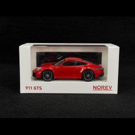Porsche 911 Carrera GTS Type 992.2 2024 Carmine Red 1/43 Norev Jet Car 750066