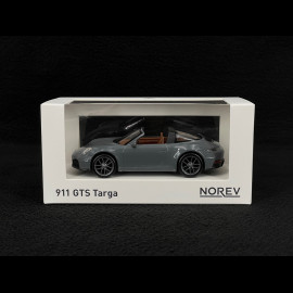 Porsche 911 Targa 4 GTS Type 992.2 2024 Slate Grey Neo 1/43 Norev Jet Car 750073
