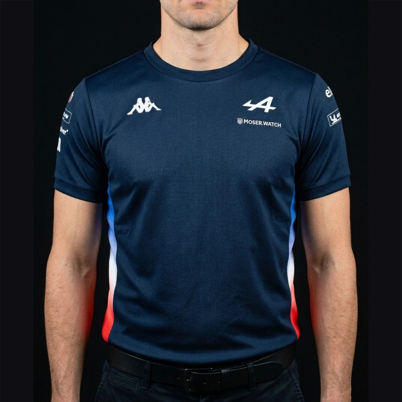 Alpine T-shirt Endurance Team Kappa Navy Blue / Red 372E2KW-K89 - unisex