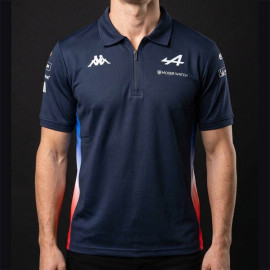 Alpine Poloshirt Endurance Kappa Marineblau / Rot 34275IW-K89 - unisex