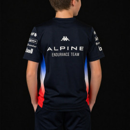 Alpine T-Shirt Endurance Team Kappa Marineblau / Rot 372E2KW-K89 - kinder
