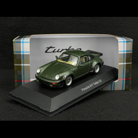 Porsche 911 Turbo 3.0 Type 930 1977 Oakgrün Metallic 1/43 Spark MAP02030124