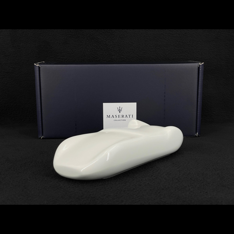 Maserati Sculpture 300S 1956 Silhouette White Made in Italy 1/18 BBR Models 920026756