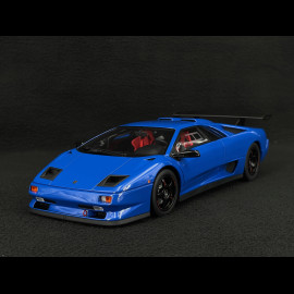 Lamborghini Diablo SV-R Geneva Motor Show 1996 Matte Blue 1/18 Kyosho KSR18510BL