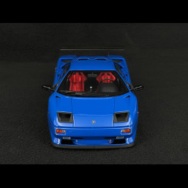 Lamborghini Diablo SV-R Geneva Motor Show 1996 Matte Blue 1/18 Kyosho KSR18510BL