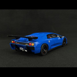 Lamborghini Diablo SV-R Genfer Autosalon 1996 Mattblau 1/18 Kyosho KSR18510BL