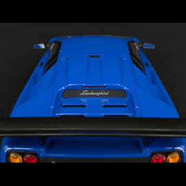 Lamborghini Diablo SV-R Geneva Motor Show 1996 Matte Blue 1/18 Kyosho KSR18510BL
