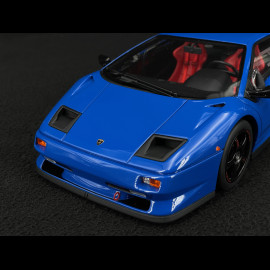 Lamborghini Diablo SV-R Genfer Autosalon 1996 Mattblau 1/18 Kyosho KSR18510BL