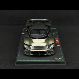Ferrari F80 2024 Verde Masoni Opaco / Two-Tone Carbon Rims 1/18 BBR Models P18253I1