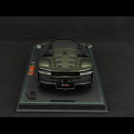 Ferrari F80 2024 Verde Masoni Opaco / Zweifarbige Carbonfelgen 1/18 BBR Models P18253I1