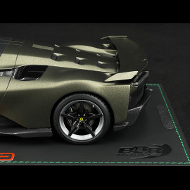 Ferrari F80 2024 Verde Masoni Opaco / Two-Tone Carbon Rims 1/18 BBR Models P18253I1