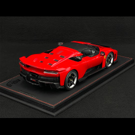 Ferrari F80 2024 Rosso Corsa / Zweifarbige Carbonfelgen 1/18 BBR Models P18253A1