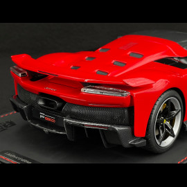 Ferrari F80 2024 Rosso Corsa / Two-Tone Carbon Rims 1/18 BBR Models P18253A1