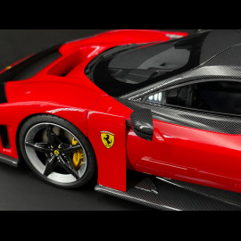 Ferrari F80 2024 Rosso Corsa / Zweifarbige Carbonfelgen 1/18 BBR Models P18253A1