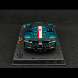 Ferrari F80 2024 Juwelengrün / Zweifarbige Carbonfelgen 1/18 BBR Models P18253F1